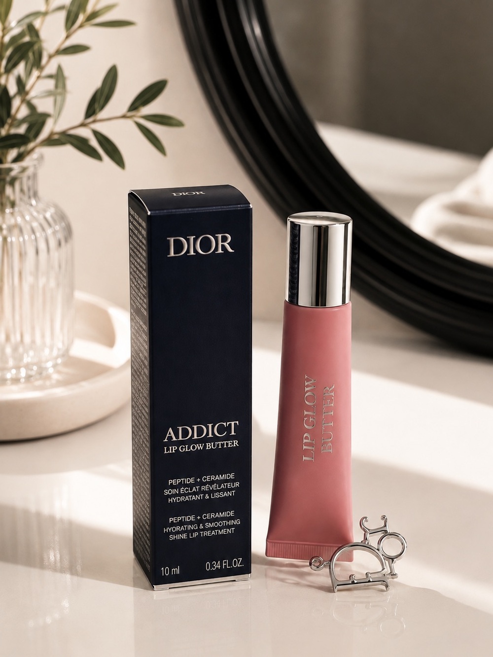 Dior Addict Lip Glow Butter — Hydrating Lip Balm in 103 TOFFEE